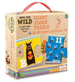 Пазл Giant Floor Puzzle, 20.3 см x 20.3 см, 26 шт., многоцветный