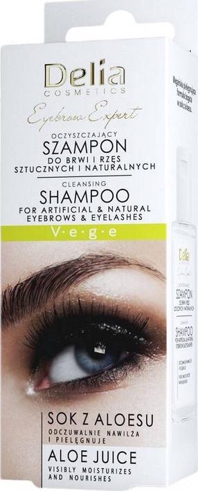 Šampūns, skropstām un uzacīm Delia Cosmetics Eyebrow Expert, 50 ml