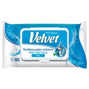 Mitrais tualetes papīrs Velvet, 3 sl, 48 gab.