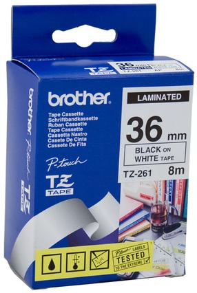 Лентa с этикетками Brother TZ-E261, 800 см