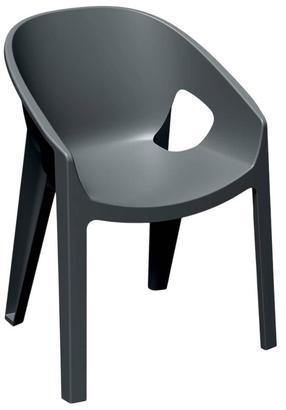 Lauko kėdė Ferne Premo FPRK658-446U, grafito sp., 59 cm x 56 cm x 81.5 cm