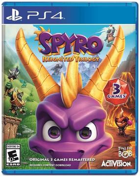 PlayStation 4 (PS4) spēle Activision Spyro Reignited Trilogy, angļu