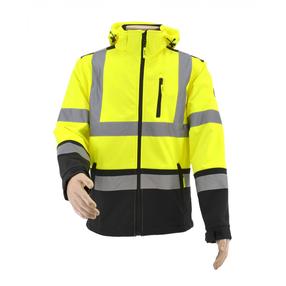 Darbinis švarkas vyrams AWTools AW02665, geltona sp., 3XL dydis