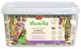 Väikeloomade toit Vitapol Vita Herbal, tšintšiljadele/deguu, 0.9 kg