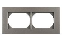 Dvivietis rėmelis Vilma XP500 R02V, metalo sp. 2 vt.