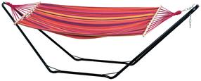 Hamakas Amazonas Beach Set AZ-4210000, raudonas/geltonas/oranžinis, 200 cm