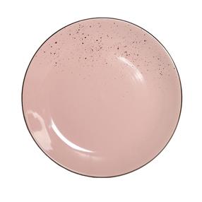 Šķīvis pusdienu Domoletti Speckle Pink, Ø 27 cm, rozā krās.