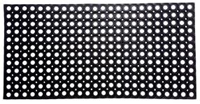 Durų kilimėlis Domoletti Rho 010, juoda sp., 100 cm x 150 cm x 1.6 cm