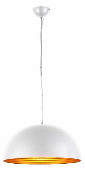 Šviestuvas kabinamas AZzardo Modena AZ1397, E27, 1 x 60 W, aukso sp./balta sp. / balta sp., 40 x 40 cm