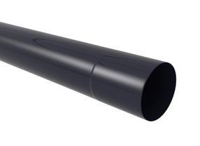 Lietvamzdis Scala, 200 cm, Ø 8 cm, polivinilchloridas (pvc), juoda sp.