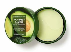 Veido priežiūros priemonė, padeliai Holika Holika Eyefessional Avocado, 60 vnt.