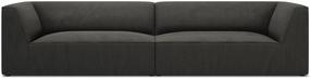 Sofa Micadoni Home Ruby MIC_4S_100_F1_RUBY7, tamsiai pilka sp., 302 x 93 cm x 69 cm