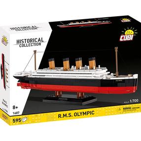 Konstruktorius Cobi Historical Collection RMS Olympic 1687, 595 vnt., įvairių spalvų