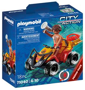 Конструктор Playmobil City Action Пляжный Патрульный Квадроцикл 71040