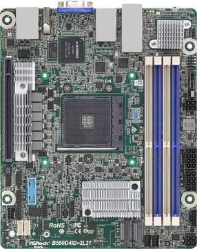 Pagrindinė plokštė ASRock B550D4ID-2L2T