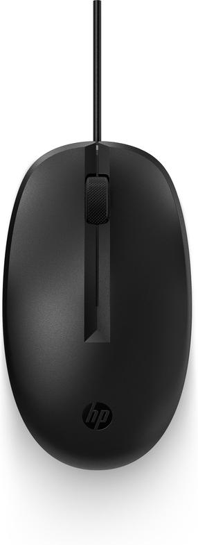 Vadu datora pele HP 125, ar vadu pie usb / ps/2, melna krās.