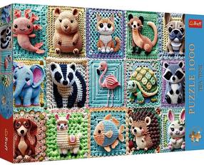 Пазл Trefl Crochet Animals, 68 см x 48 см, 1000 шт.