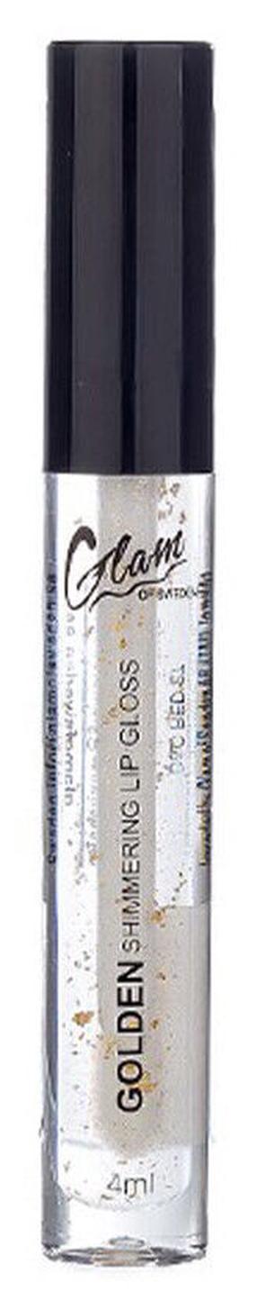 Lūpu spīdums Glam Of Sweden Golden, 4 ml, h01367 transparent krās.