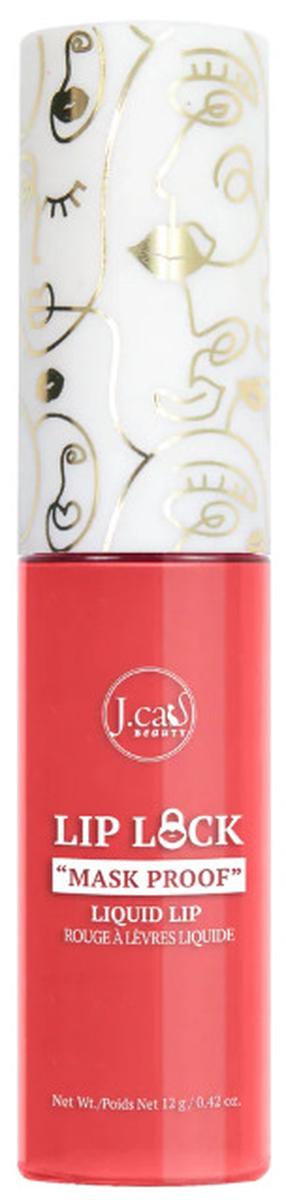 Lūpu krāsa J.Cat Beauty Lip Lock "Mask Proof" Liquid, 10 g, positive mindset krās., 101