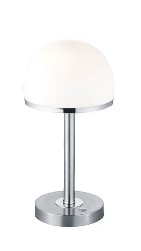 Galda stāvlampas Trio Berlin 527590107, LED, 4.5W, balta krās./niķeļa krās.