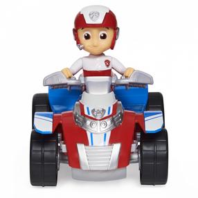 Rotaļlieta automašīna Spin Master Paw Patrol Ryder's Basic Vehicle, zila krās./balta krās./sarkana krās.