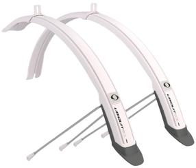 Брызговик Simpla Ubiquit SDL 46 MUDG169, пластик/металл, белый цв., 28", 2 шт.