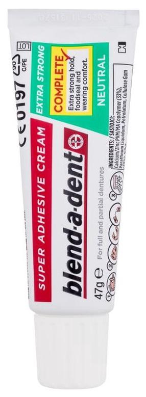 Fikseeriv kreem proteesidele Blend a Dent Extra Strong Neutral Super Adhesive, 47 g