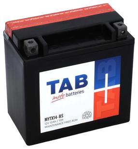 Motocikla akumulators TAB, 12 V, 12 Ah, 200 A