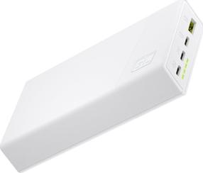 Nešiojamas įkroviklis (Power bank) Green Cell PowerPlay 20S, 20000 mAh, 18 - 22.5 W, balta sp.