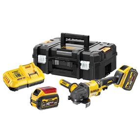 Akumulatora leņķa slīpmašīna Dewalt DCG418T2-QW, 54 V