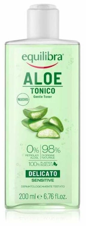 Тоник для лица Equilibra Aloe, 200 мл