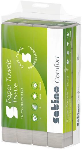 Papīra dvieļi Satino Comfort Z-Fold, 2 sl