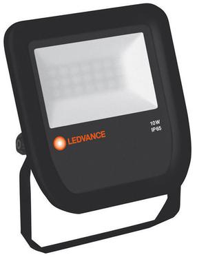 Prožektor ilma liikumisandurita, seinakinnitus Ledvance 4058075097407, 10 W, 1100 lm, 4000 °K, IP65, must v.