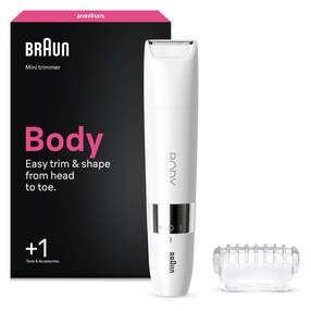 Бритва для женщин Braun BS1000, белый цв.