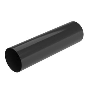 Водосточная труба Galeco PVC 4M, 400 см, Ø 8 см, поливинилхлорид (пвх), графитовый цв.