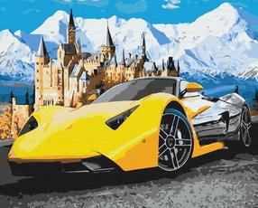 Joonistustarvik Lamborghini, mitmevärviline