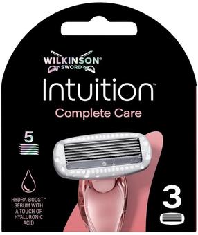 Keičiamos skustuvo galvutės Wilkinson Sword Intuition Complete Care, 3 vnt
