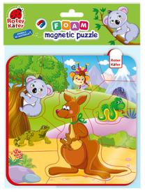 Magnetinė dėlionė Roter Kafer Foam Magnetic 09, 0.4 cm, įvairių spalvų, 16 vnt.