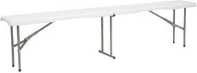 Lauko suoliukas Mirpol Vivid, balta sp., 183 cm x 28 cm x 43 cm