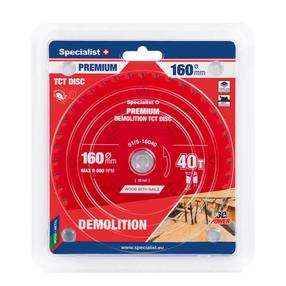 Pjovimo diskas Specialist+ Premium, 160 mm x 1 mm x 20 mm