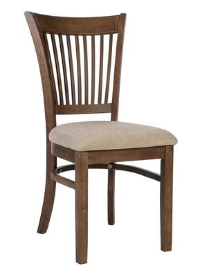 Valgomojo kėdė Home4you Joy 20852, ruda sp./smėlio ruda sp., 43 cm x 44 cm x 90 cm