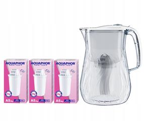 Посуда для фильтрации воды Aquaphor Orleans, 4.2 л, белый цв.