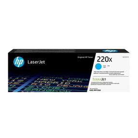 Тонер HP 220X, синий цв.