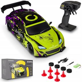 Rc automašīna Overmax X-Drifty, 1:16, zaļa krās.