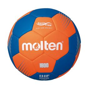 Rankinio kamuolys Molten H0F1800-OB, 0 dydis, mėlyna sp./oranžinė sp.