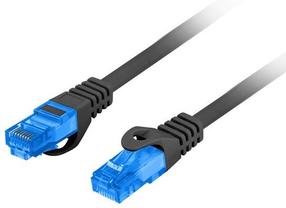 Сетевой кабель Lanberg Patchcord CAT.6A FTP RJ-45, RJ-45, 10 м, синий цв./черный цв.