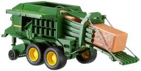 Mänguhaagis Bruder John Deere Straw Press 02017, roheline v.