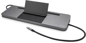 Jungčių stotelė i-Tec USB-C Metal Dock 3 x DisplayPort + PD, juoda sp.