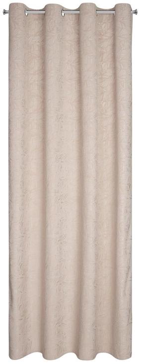Naktinė užuolaida ZKPI-01, smėlio sp., 140 cm x 250 cm