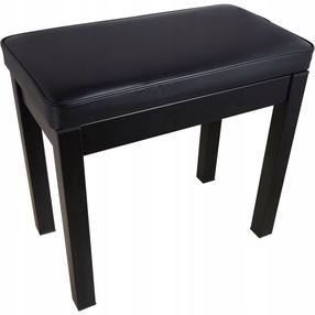 Taburet Mozos PB03, must v., 53 cm x 30 cm x 49 cm